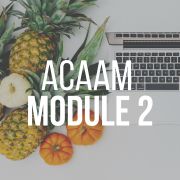 ACAAM MODULE 2 | November 2018, PERTH